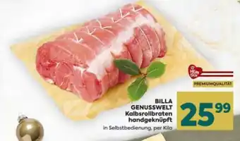 BILLA GENUSSWELT Kalbsrollbraten handgeknüpft