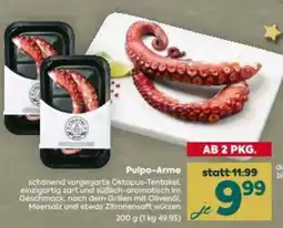 Billa Pulpo-Arme Angebot