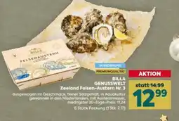 Billa BILLA GENUSSWELT Zeeland Felsen-Austern Nr. 3 Angebot