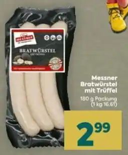 Billa Messner Bratwürstel mit Trüffel Angebot
