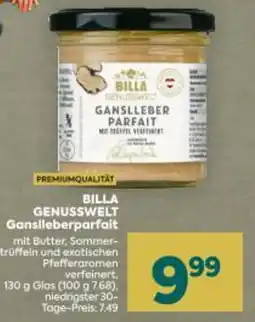 Billa BILLA GENUSSWELT Ganslleberparfait Angebot