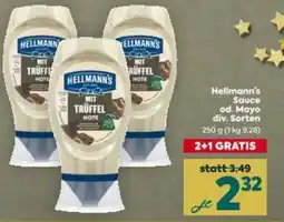 Billa Hellmann's Sauce Angebot