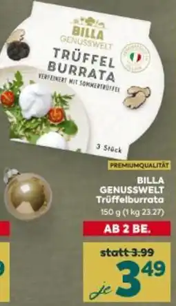 Billa BILLA GENUSSWELT Trüffelburrata Angebot
