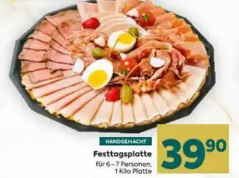 Billa Festtagsplatte Angebot