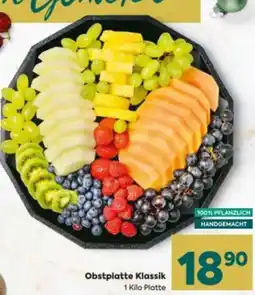 Billa Obstplatte Klassik Angebot