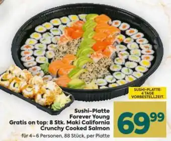 Billa Sushi-Platte Forever Young Angebot