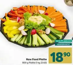 Billa Raw Food Platte Angebot