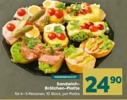 Billa Sandwich- Brötchen-Platte Angebot