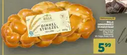 Billa Billa genusswelt dinkelstriezel Angebot