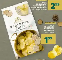 Billa BILLA GENUSSWELT Chips Trüffel od. Rosmarin Angebot