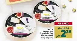 Billa BILLA immer gut französischer Camembert je Angebot