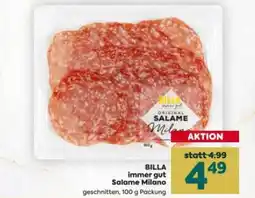 Billa Billa immer gut salame milano Angebot