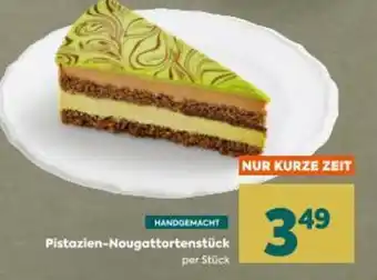 Billa Pistazien-Nougattortenstück Angebot