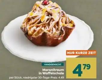 Billa Maronitraum in waffelschale Angebot