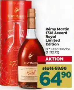 Billa Rémy martin 1738 accord royal limited edition Angebot
