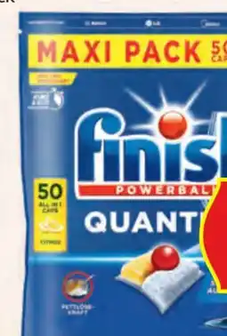 Hofer Finish Geschirrspülcaps Quantum Angebot