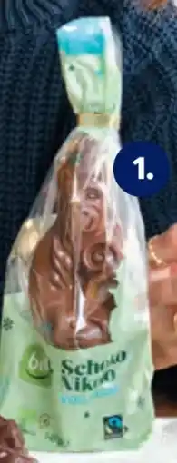 Hofer Bio Schoko-Nikolo Angebot