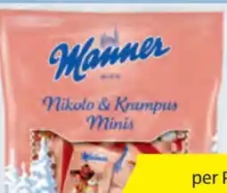 Hofer Manner Nikolo & Krampus Neapolitaner Minis Angebot