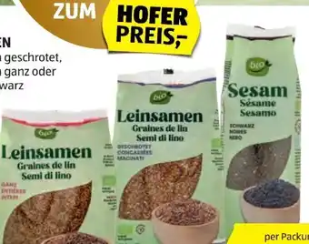 Hofer Bio Bio-Samen Angebot