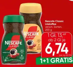 Spar Nescafé Classic Löskaffee Angebot