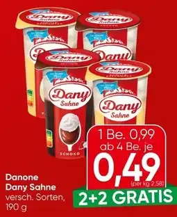 Spar Danone Dany Sahne Angebot