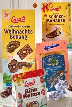 Spar Casali Schoko-Bananen Weihnachtsbehang Angebot