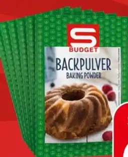 Spar S Budget Backpulver Angebot