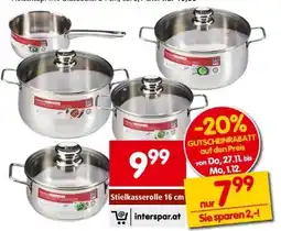 Interspar Simpex Basic Edelstahl-Töpfe Angebot