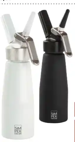 Interspar Simpex Color Sahnespender Angebot