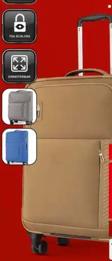 Interspar New York Softschalen-Koffer Exclusive Angebot