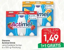 SPAR Gourmet Danone Actimel Drink Angebot