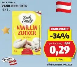 Hofer Vanillinzucker Angebot