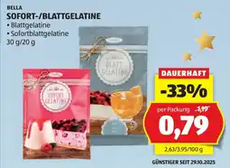 Hofer Sofort blattgelatine Angebot