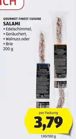 Hofer Gourmet finest cuisine salami Angebot
