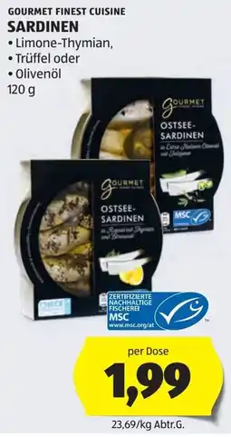 Hofer Sardinen Angebot