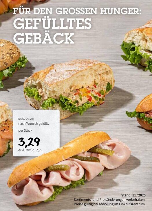 Der Grissemann Individuell nach Wunsch gefüllt Angebot