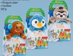 Hofer Monarc Plüschfigur mit Schokolade Angebot