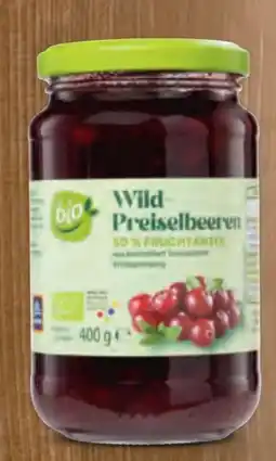 Hofer Zurück zum Ursprung Bio-Wildpreiselbeeren Angebot