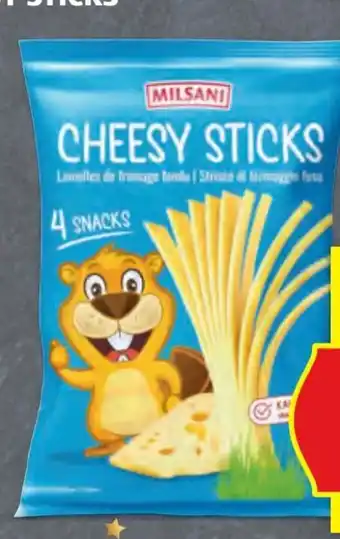 Hofer Milsani Cheesy Sticks Angebot