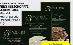 Hofer Gourmet Finest Cuisine Frischgeschöpfte Schokolade Angebot