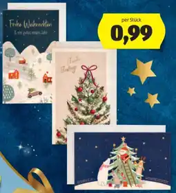 Hofer Home Creation Weihnachtskarten Angebot