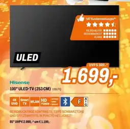 Expert Hisense 100 uled-tv Angebot