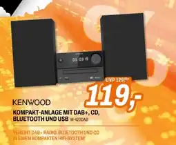 Expert Kompakt-anlage mit dab+, cd, bluetooth und usb Angebot