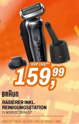 Expert Rasierer inkl. reinigungsstation Angebot