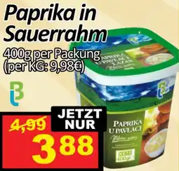 Wurstico Paprika in Sauerrahm Angebot