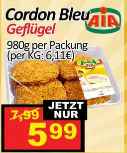 Wurstico Cordon Bleu Geflügel Angebot