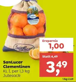 ADEG SanLucar Clementinen Angebot