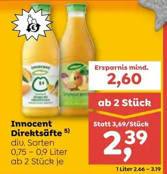 ADEG Innocent Direktsäfte Angebot