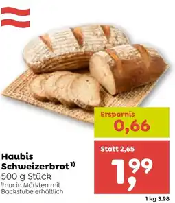 ADEG Haubis Schweizerbrot Angebot