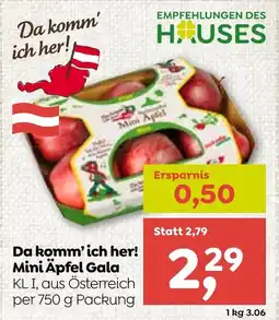 ADEG Da komm'ich her! Mini Äpfel Gala Angebot